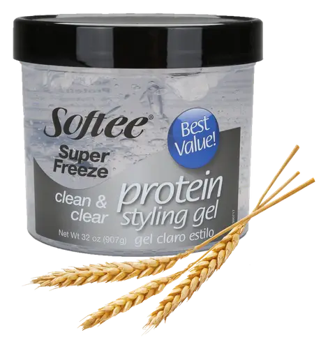 Softee Super Freeze Protein Styling Gel