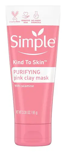 Simple Skincare Kind to Skin Pink Clay Face Mask