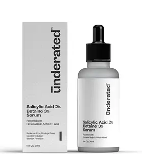 Underated Salicylic Acid 2% Betaine 3% Serum