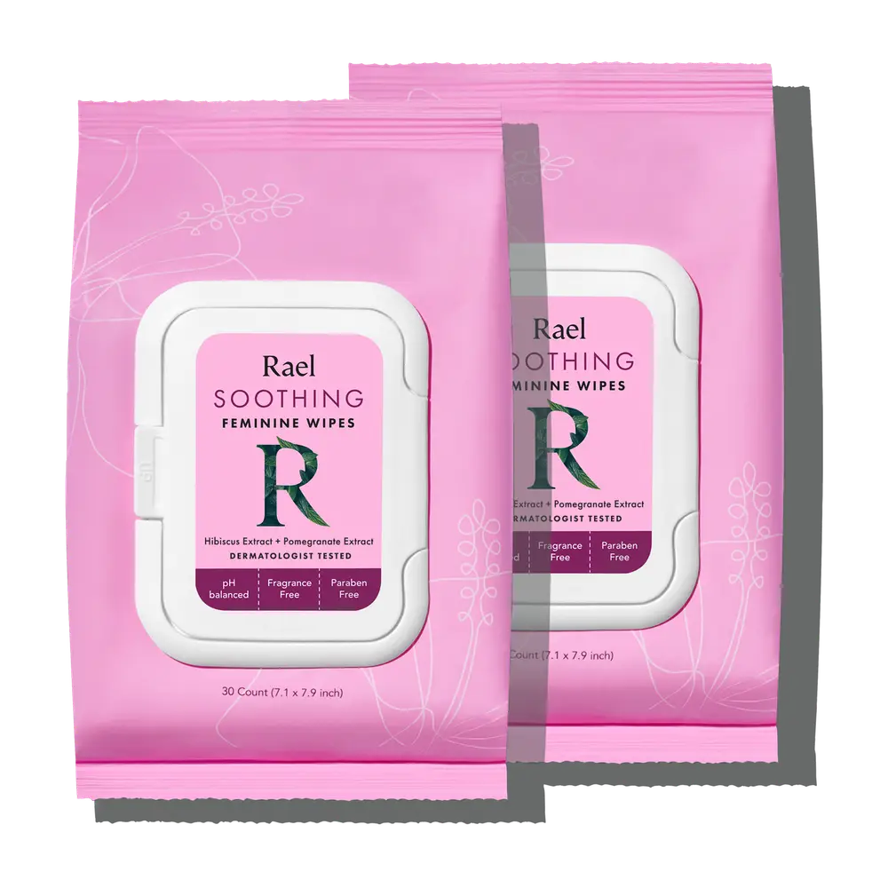 Rael Soothing Feminine Wipes