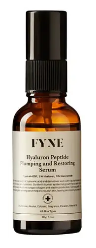 Fyne Hyaluron Peptide Plumping And Restoring Serum