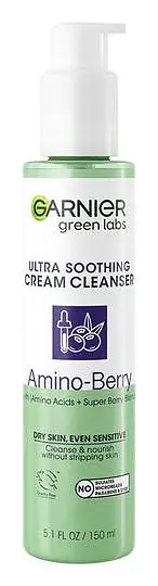 Garnier Green Labs Amino-Berry Ultra Soothing Cream Cleanser