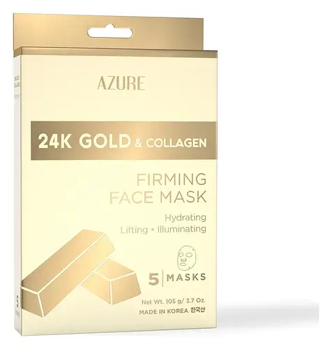 Azure 24K Gold & Collagen Firming Sheet Face Mask