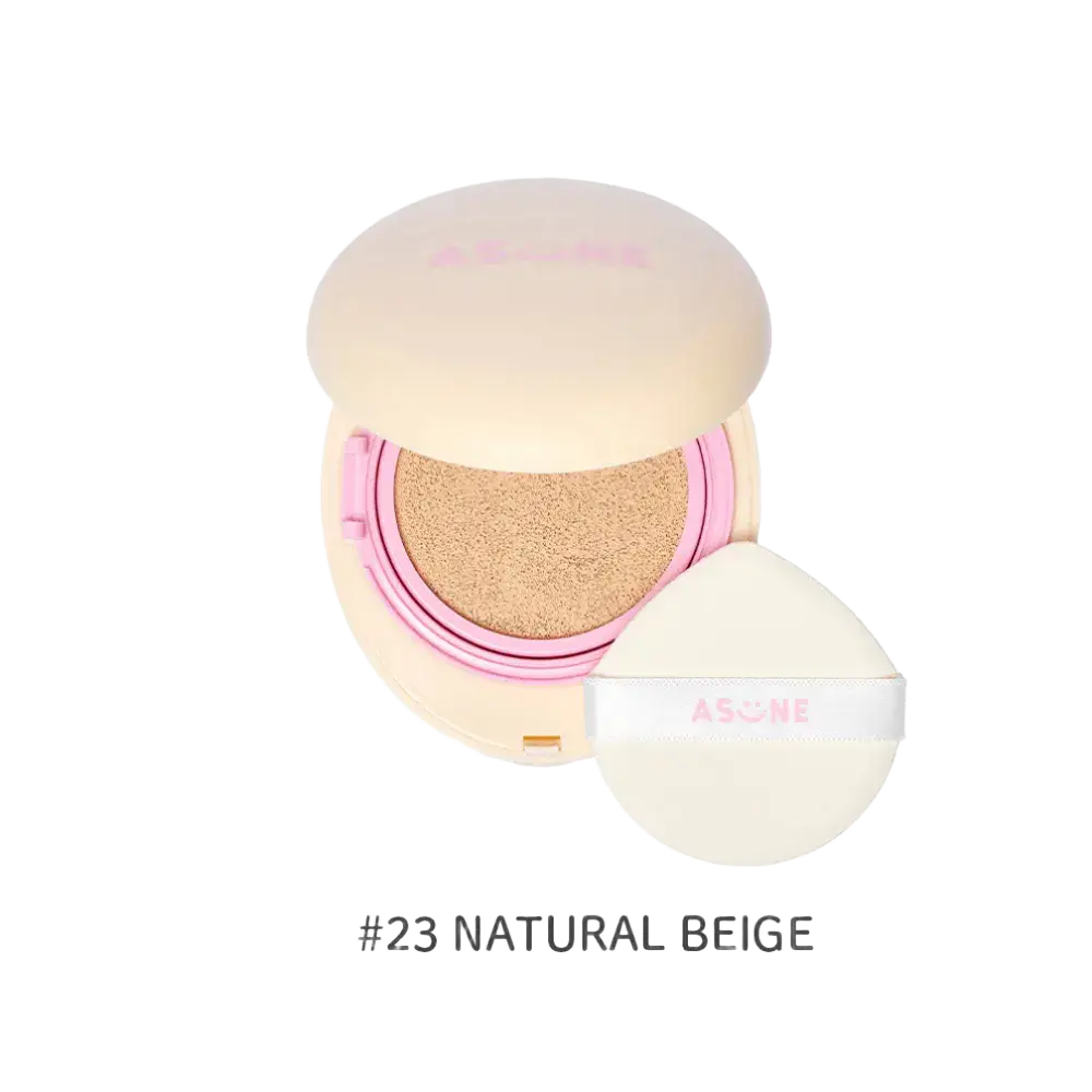 Asune Matte Cover Cushion Foundation SPF47 PA++ #23 Natural Beige