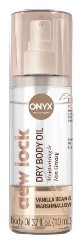 Onyx Professional Dew Lock Dry Body Oil Vanilla Bean & Marshmallow