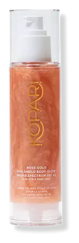 Kopari Rose Gold Sun Shield Body Glow SPF 45