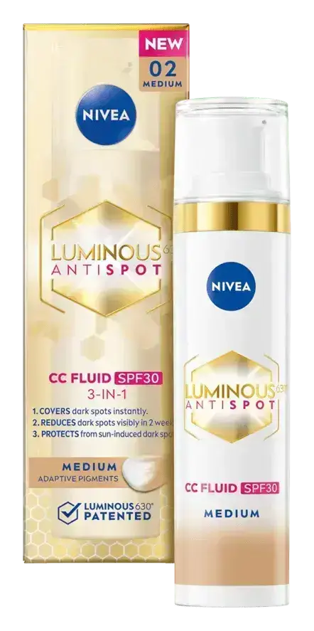 Nivea Luminous630 Anti Spot CC Fluid SPF 30 Medium