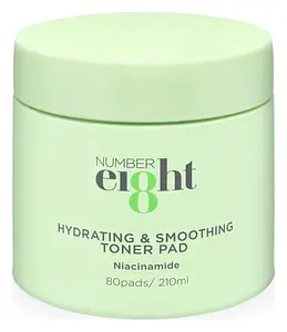 Number eI8ht Hydrating And Smoothing Toner Pad