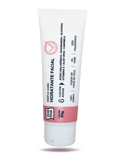 Sha Sha Cosméticos Simple Care Hidratante Facial
