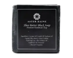 Aster Raine Shea Butter Black Soap