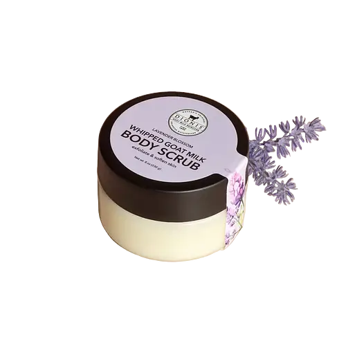 Dionis Whipped Goat Milk Body Scrub Lavender Blossom