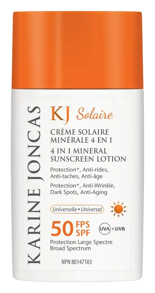 Karine Joncas 4 In 1 Mineral Sunscreen Lotion SPF 50 Universal