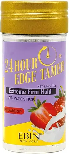 Ebin New York 24 Hour Edge Tamer Sleek Hair Wax Stick Strawberry