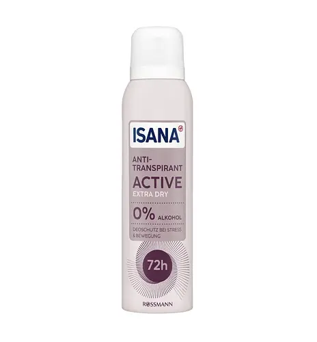 ISANA Active Extra Dry Anti-Transpirant Spray