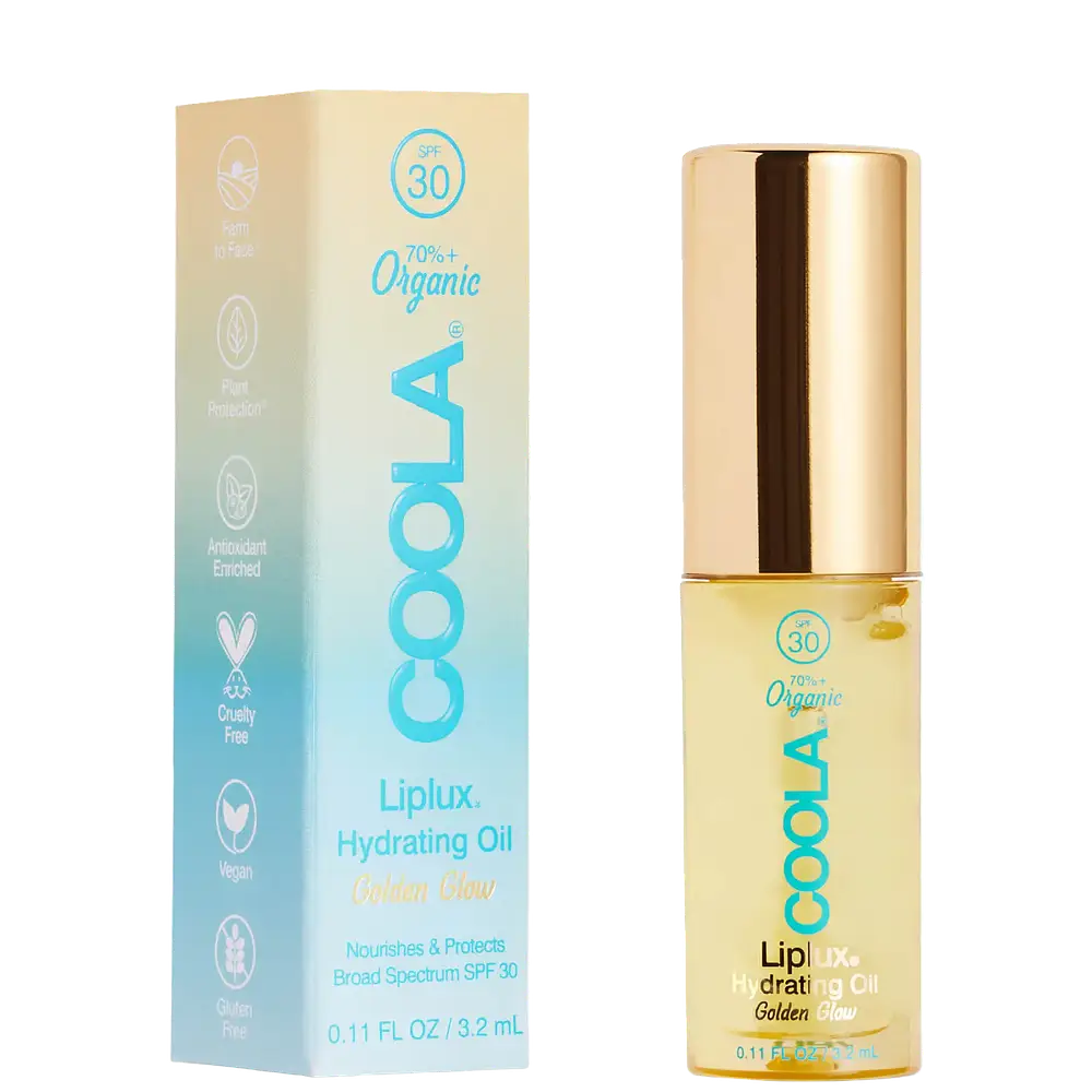 COOLA Classic Liplux Organic Hydrating Lip Oil Sunscreen SPF 30