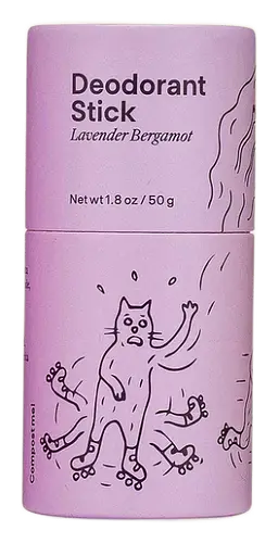 Meow Meow Tweet Deodorant Stick Lavender Bergamot
