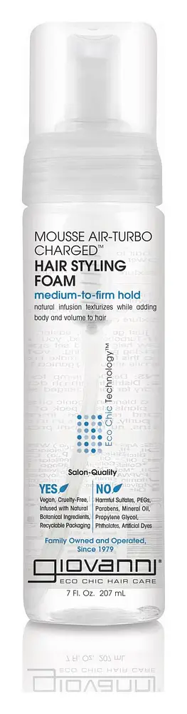Giovanni Mousse Air-Turbo Charged Hair Styling Foam