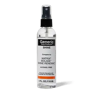 Generic Value Products Shine Compare To Matrix Biolage Shine Renewal