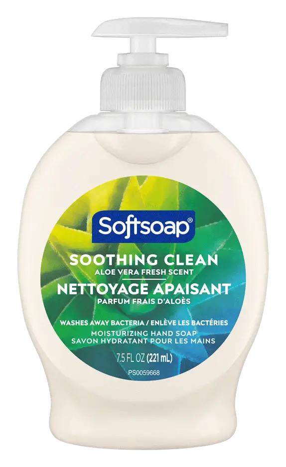 Softsoap Moisturizing Hand Soap Soothing Clean Aloe Vera