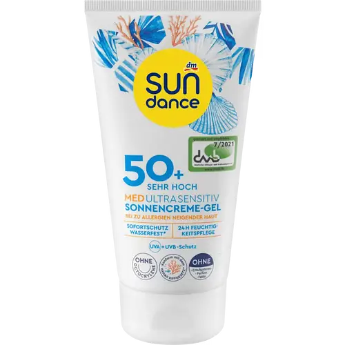 Sundance Med Ultra Sensitiv Sonnencreme Gel SPF 50+