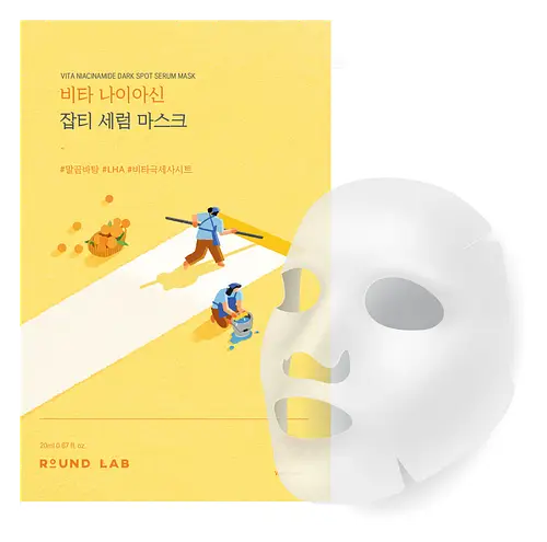 Round Lab Vita Niacinamide Dark Spot Serum Mask