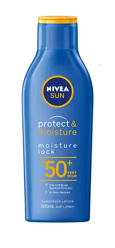 Nivea Sun Protect & Moisture Lock SPF50+ Australia
