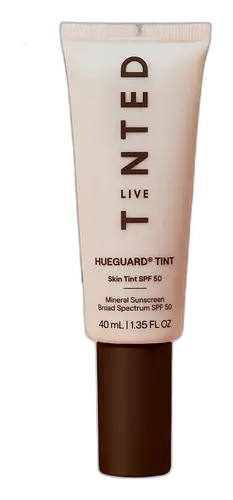 Live Tinted Hueguard Skin Tint SPF 50 Mineral Sunscreen Broad Spectrum 10 - Light (Cool Undertone)