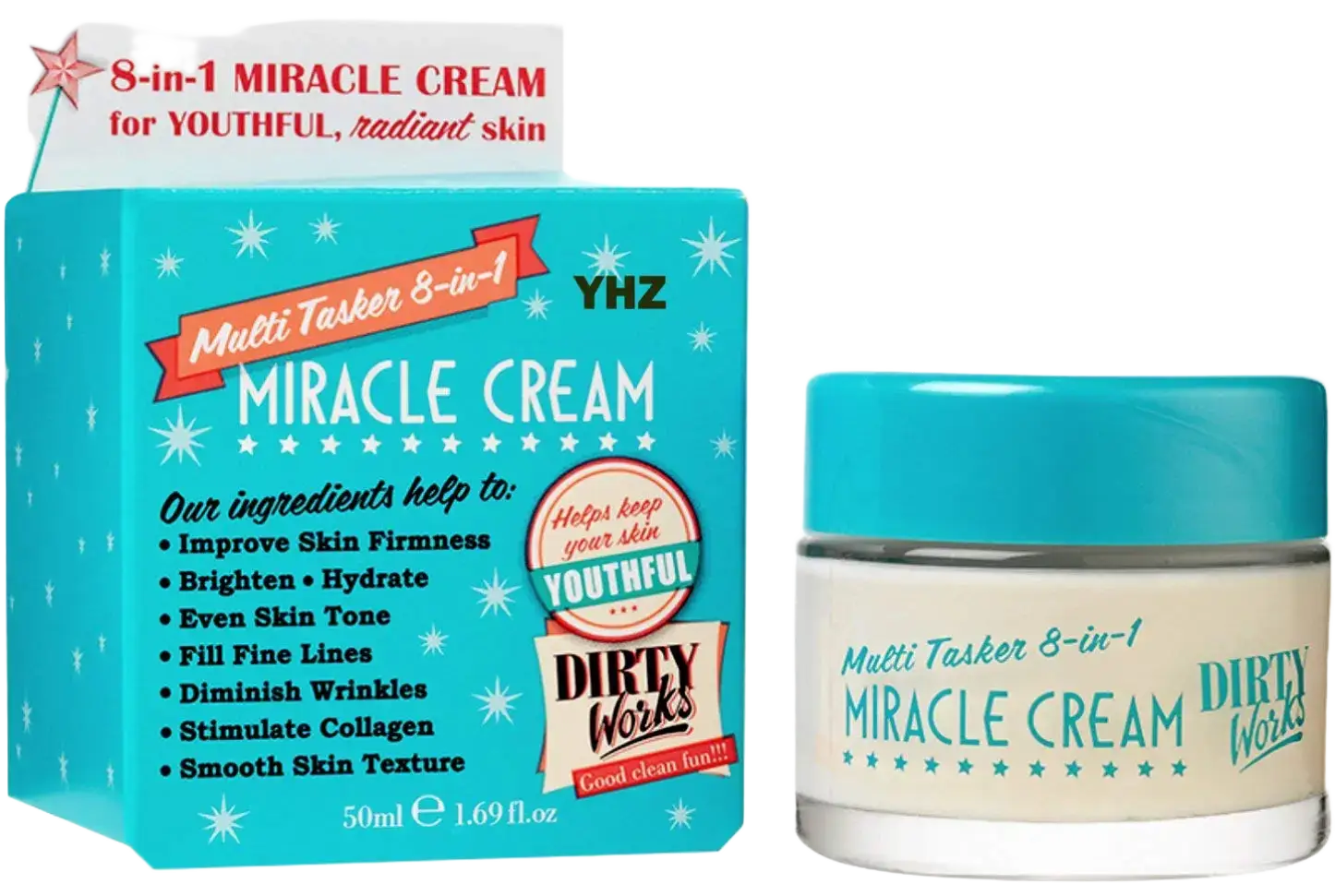 Dirty Works Beauty Multi-Tasker 8-In-1 Miracle Cream