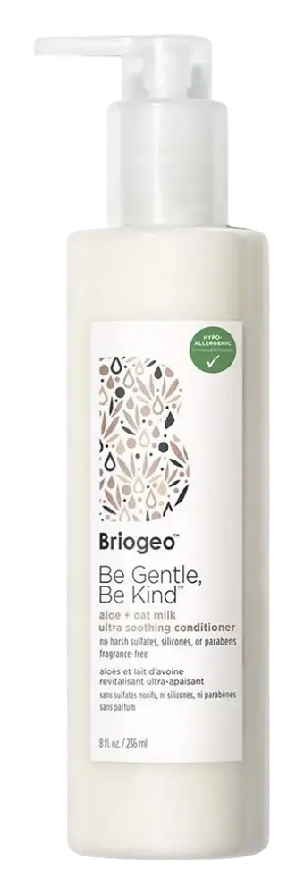 BrioGeo Be Gentle, Be Kind Aloe + Oat Milk Ultra Soothing Fragrance-free Hypoallergenic Conditioner