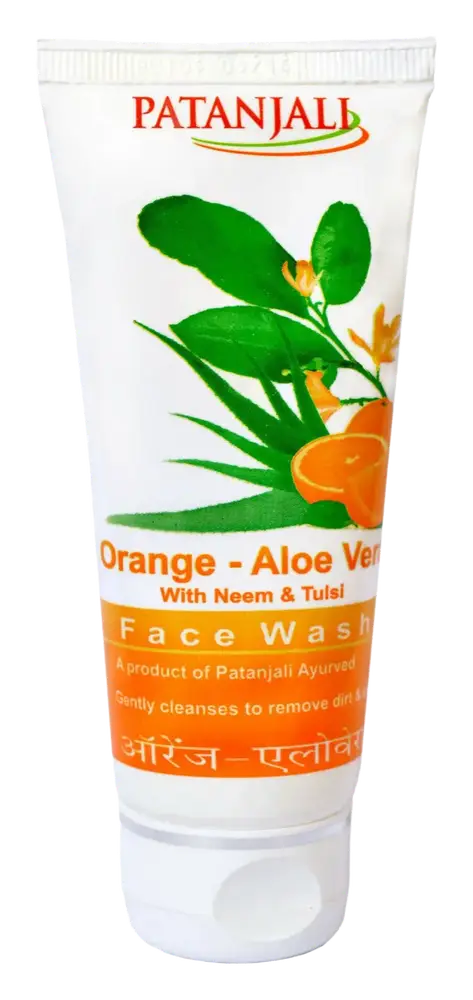 Patanjali Face Wash Orange Aloevera