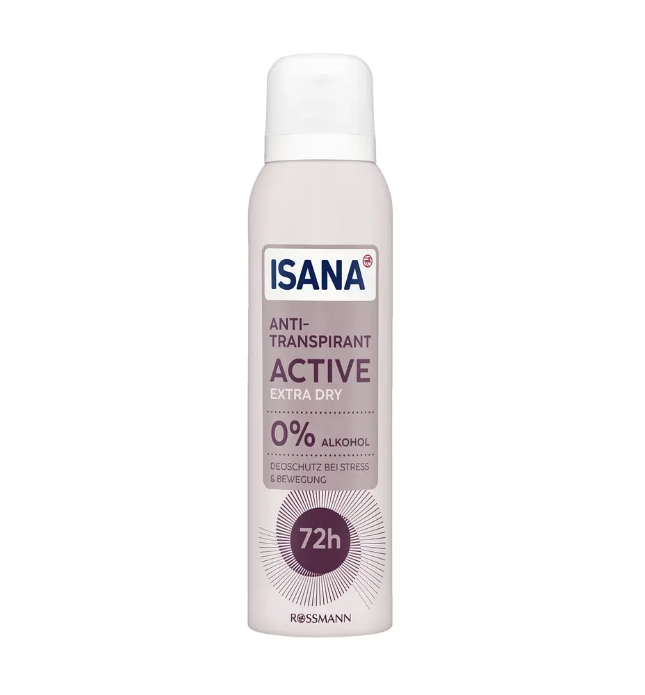 ISANA Active Extra Dry Anti-Transpirant Spray