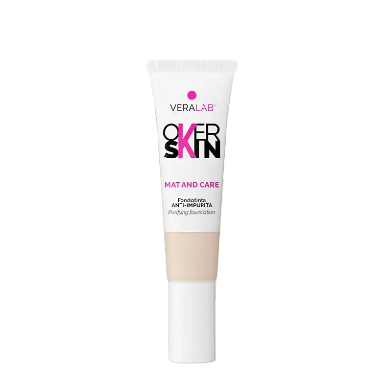 VeraLab Mat And Care Purifying Foundation 01 Porcelain