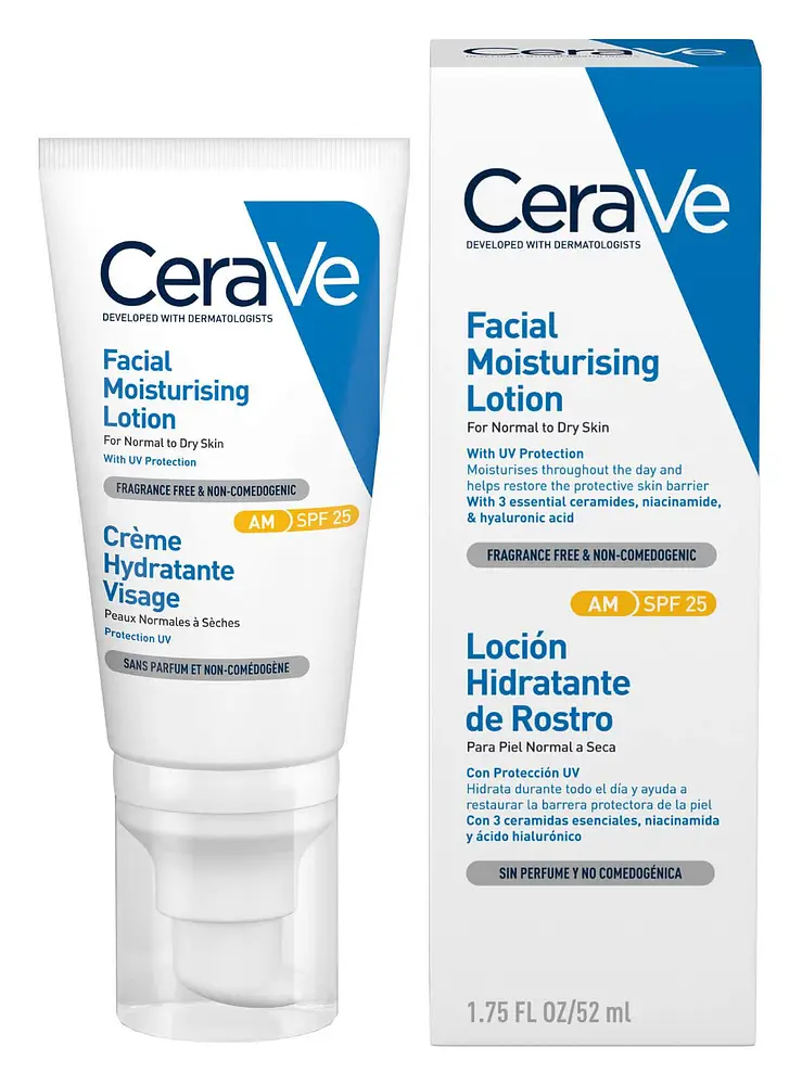 CeraVe AM Facial Moisturising Lotion SPF 25