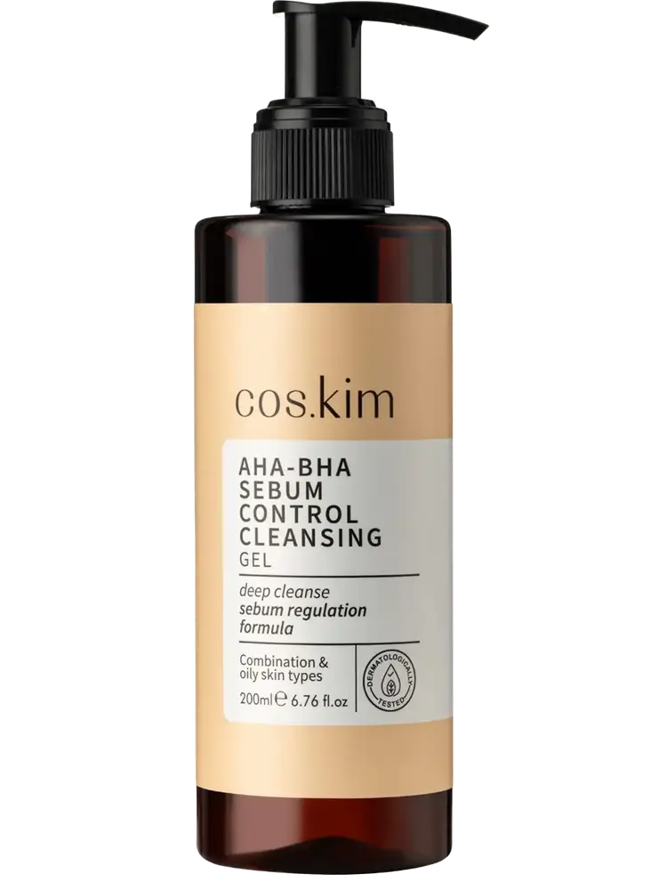 cos.kim AHA-BHA Sebum Control Cleansing Gel