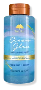 Tree Hut Sparkling Gel Wash Ocean Glow