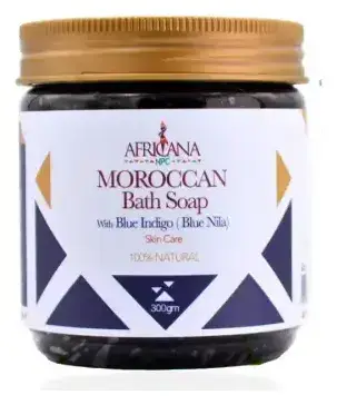 Africana NPC Africana Moroccan Bath Soap Blue Indigo