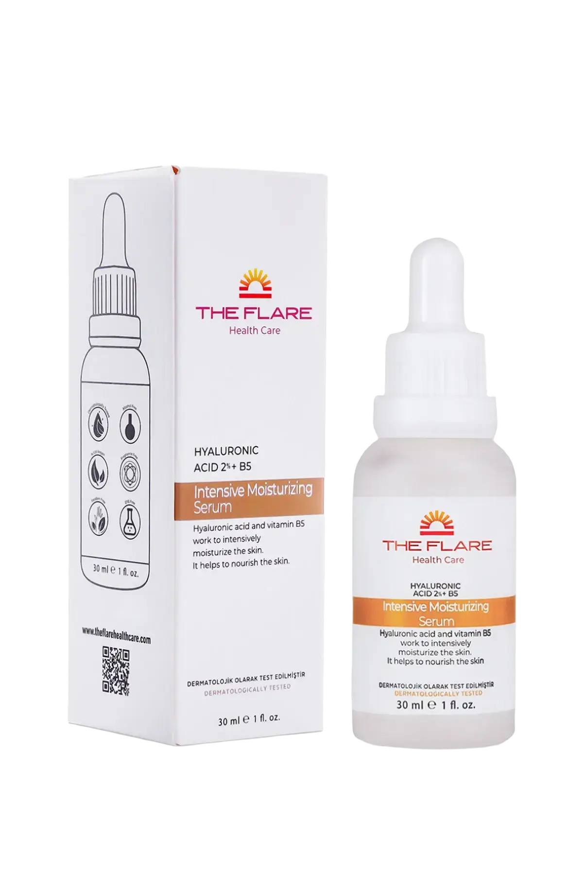 The Flare Health Care Intensive Moisturizing Serum