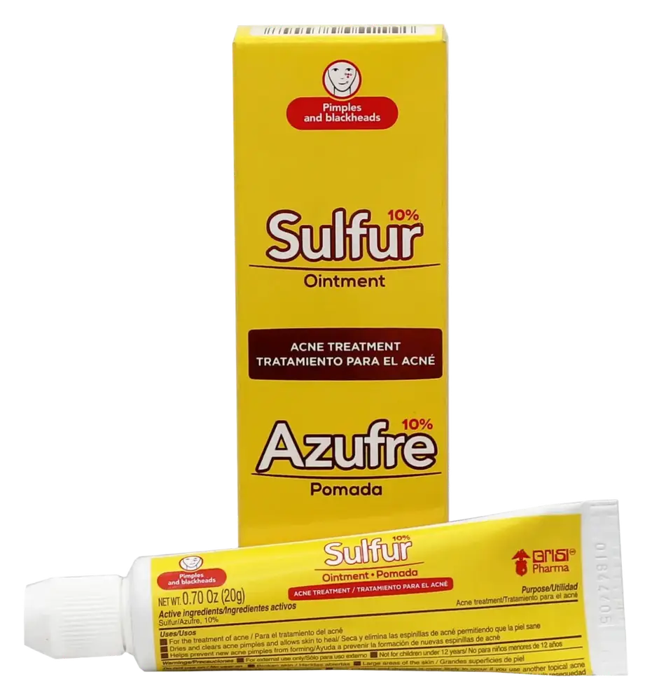 Grisi Farma Sulfur Acne Treatment Ointment 10%