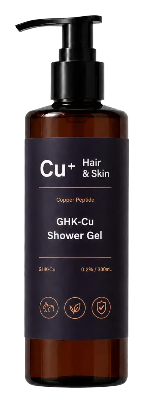Cu⁺ Hair & Skin GHK-Cu Shower Gel