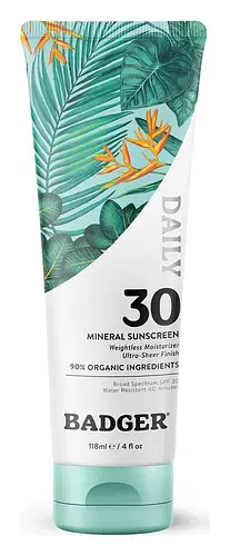 Badger Daily Mineral Sunscreen SPF 30