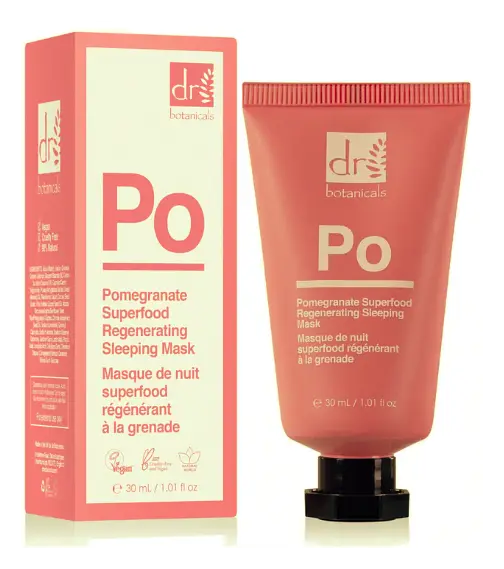 Dr Botanicals Pomegranate Superfood Regenerating Sleeping Mask
