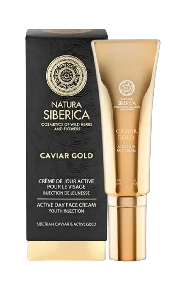Natura Siberica Caviar Gold Active Day Face Cream Youth Injection