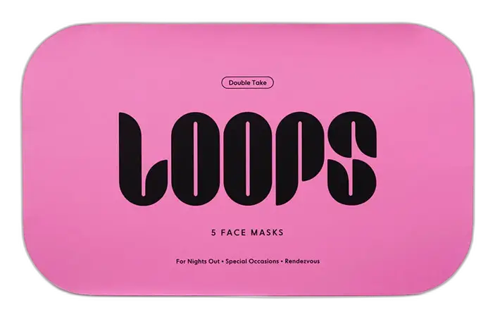 Loops Double Take Glow Hydrogel Face Mask