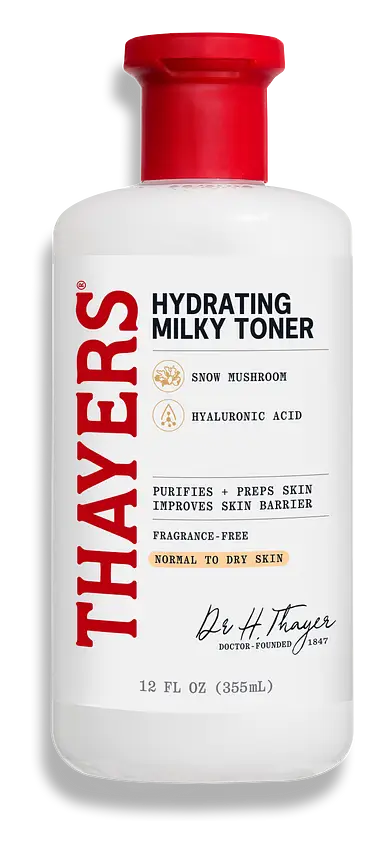 Thayers Hydrating Milky Face Toner with Snow Mushroom and Hyaluronic Acid