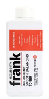 excuse my frank Skin Emergency Smooth Balancing Toner