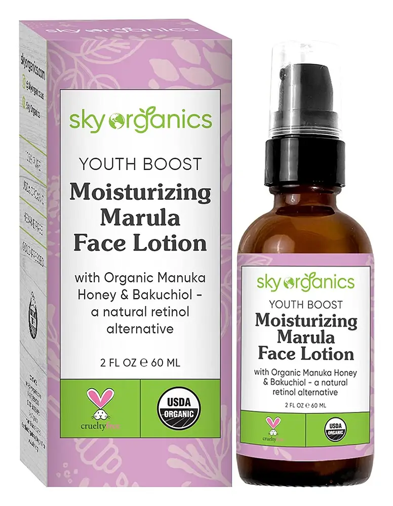 Sky Organics Youth Boost Moisturizing Marula Face Lotion