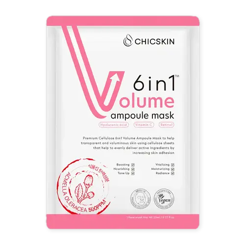 Chicskin 6 In 1 Volume Ampoule Mask