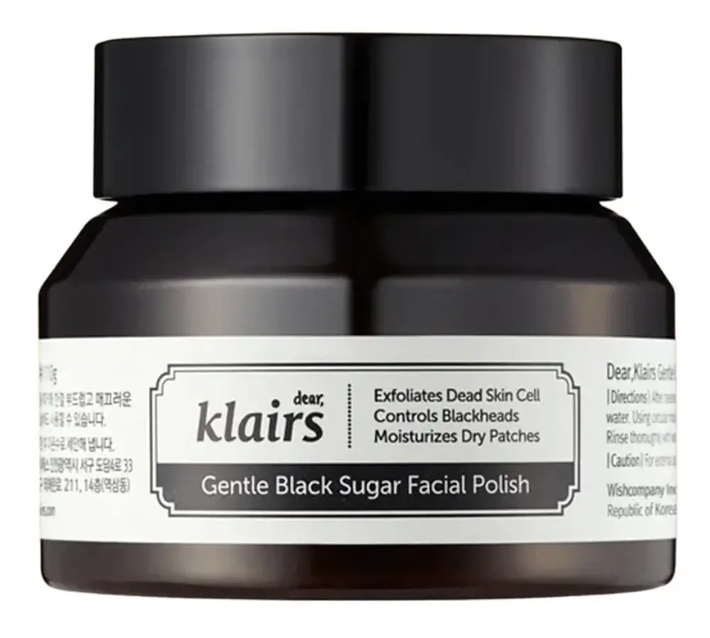 Dear, Klairs Gentle Black Sugar Facial Polish