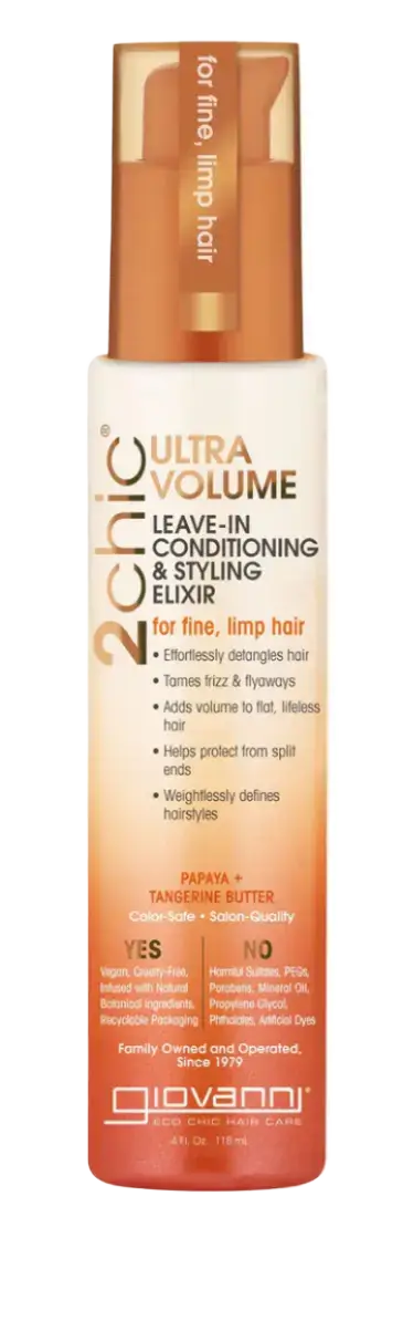 Giovanni 2Chic Ultra Volume Leave-In Conditioning & Styling Elixir