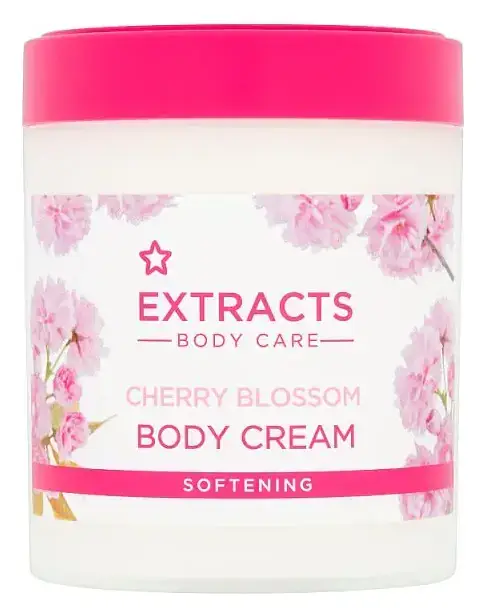 Superdrug Extracts Body Cream Cherry Blossom